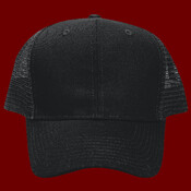 OTTO CAP 6 Panel Mid Profile Mesh Back Trucker Hat
