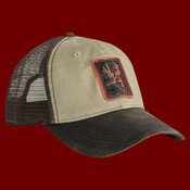 Waxy Cotton Trucker Buck Icon Cap