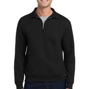 Super Sweats 1/4 Zip Sweatshirt with Cadet Collar