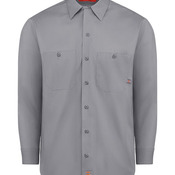 Men's Tall Industrial Long Sleeve Work Shirt